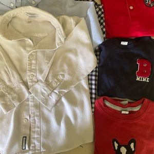 6-piece Janie and Jack fall/back to school bundle boys 3T